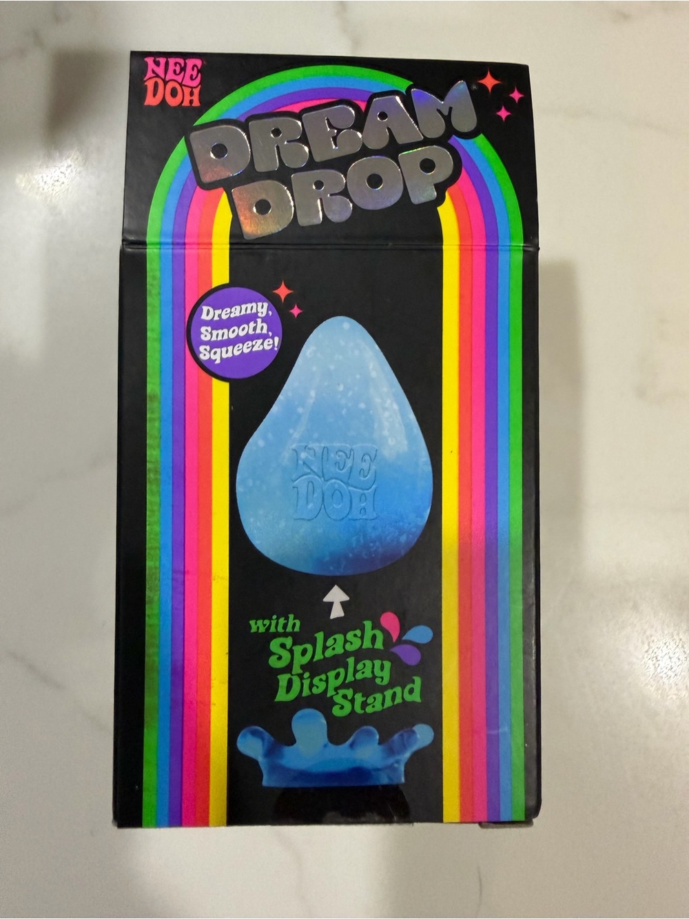 Schylling NEEDOH Dream Drop with splash stand, Purple, NIB, never opened - rare - Picture 4 of 5